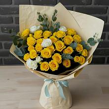 Букет цветов из:  Розы #REPLACE_PRED# Приобье