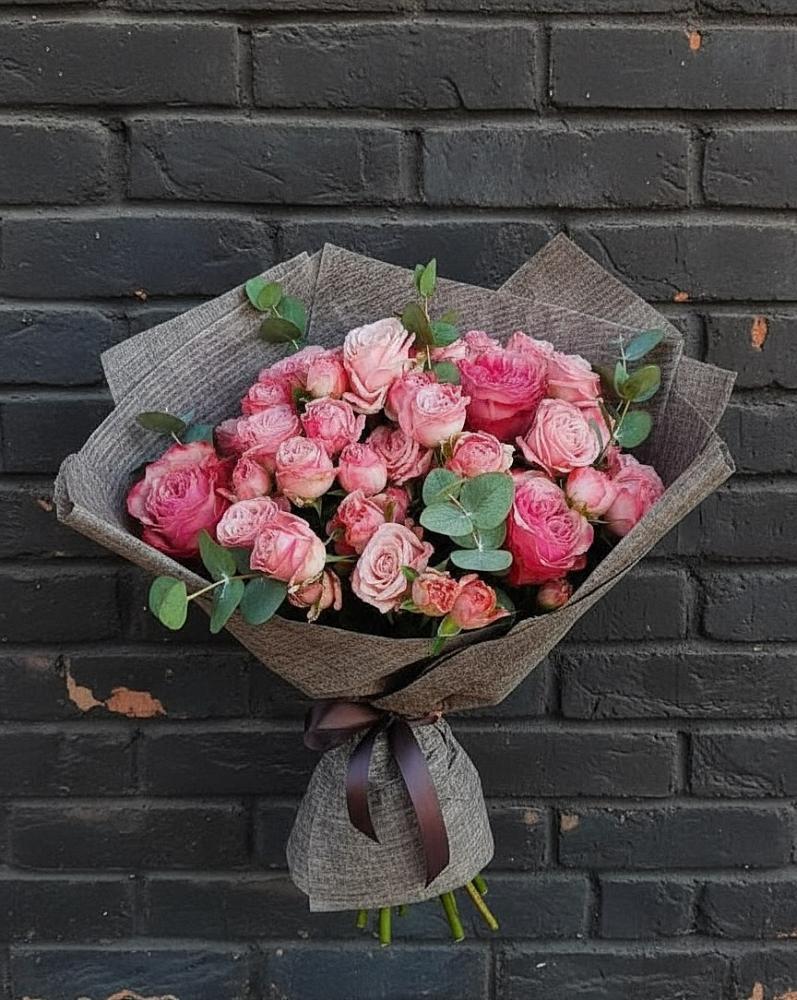 Букет цветов из: Розы в Приобье