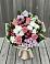 Букет цветов из: Альстромерии, Гвоздики, Розы и Хризантемы в Приобье