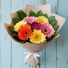 Букет цветов из:  Герберы #REPLACE_PRED# Приобье