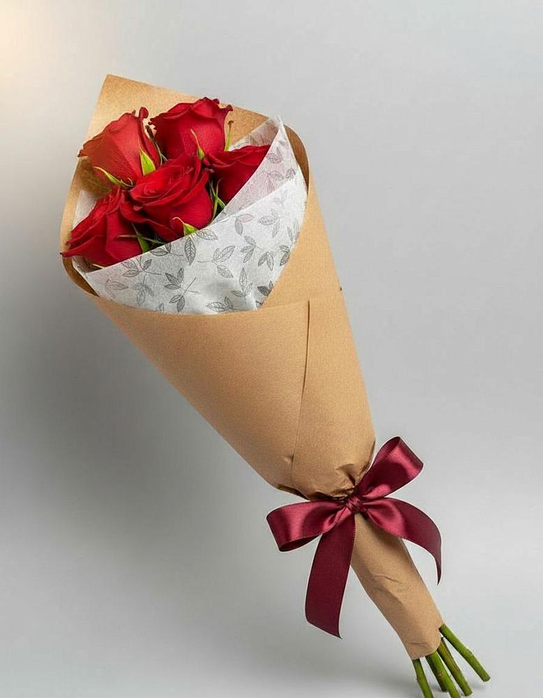 Букет цветов из: Розы в Приобье