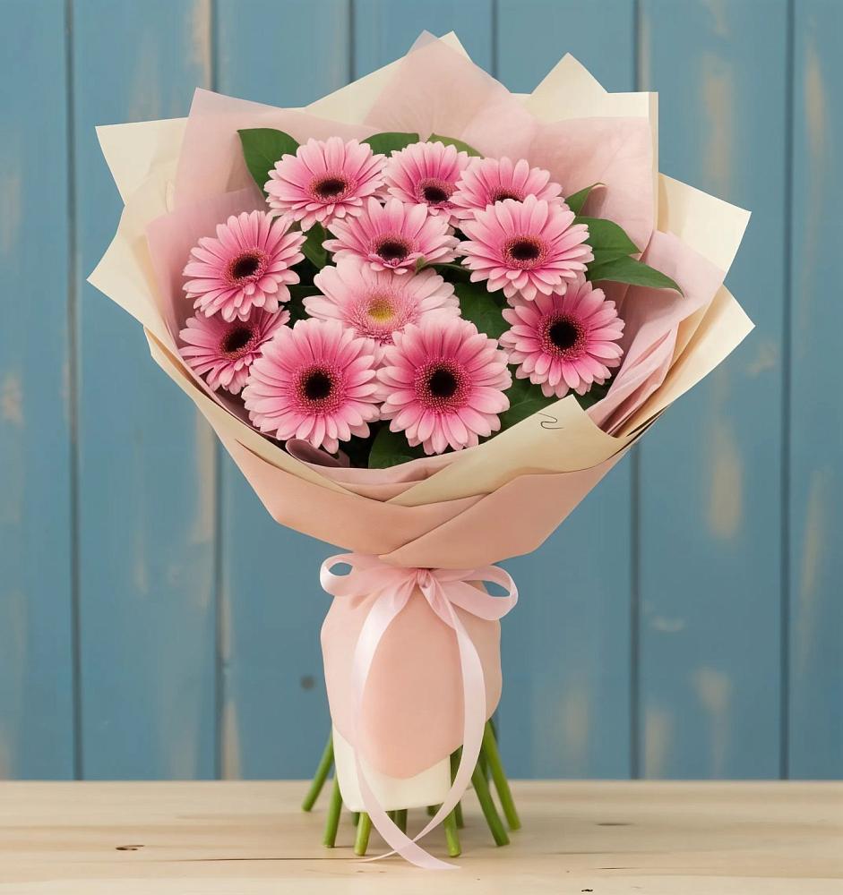 Букет цветов из: Герберы в Приобье