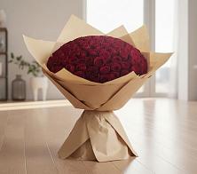 Букет 101 Красная роза в Приобье