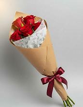 Букет цветов из:  Розы в Приобье