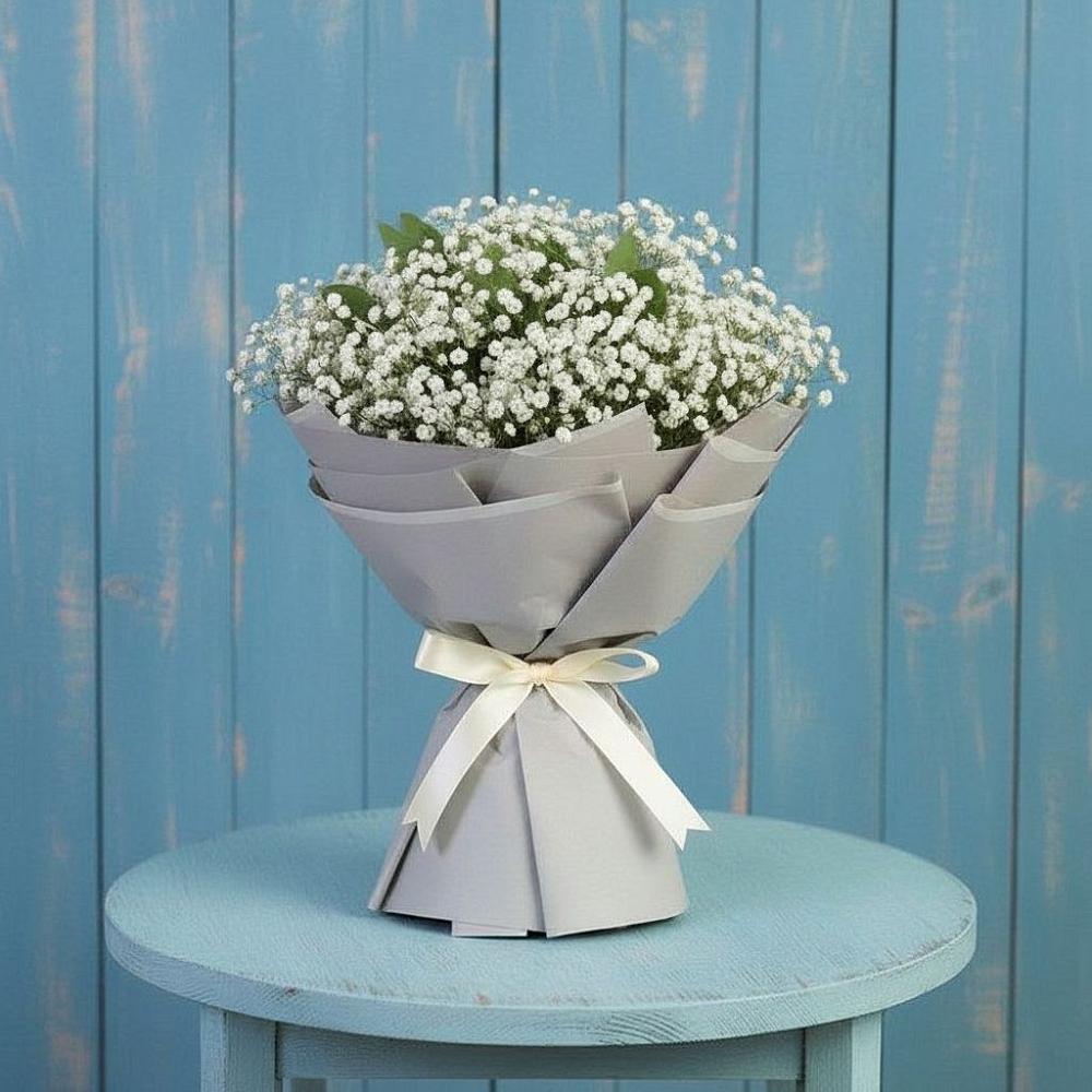 Букет цветов из: Гипсофила в Приобье