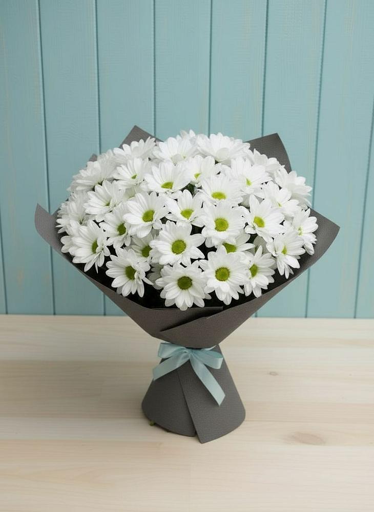 Букет цветов из: Хризантемы в Приобье