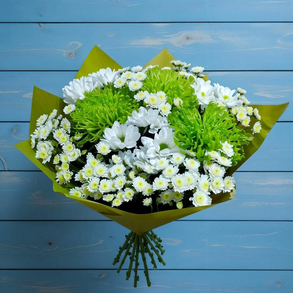 Букет цветов из: Хризантемы в Приобье