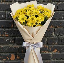 Букет цветов из:  Хризантемы в Приобье