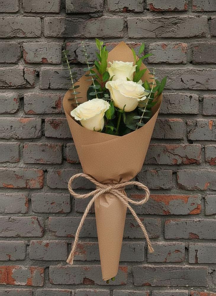 Букет цветов из: Розы в Приобье