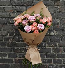 Букет цветов из:  Розы в Приобье