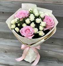 Букет цветов из:  Розы в Приобье