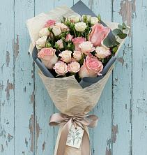 Букет цветов из:  Розы в Приобье