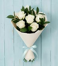 Букет цветов из:  Розы в Приобье