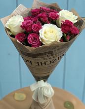 Букет цветов из:  Розы #REPLACE_PRED# Приобье