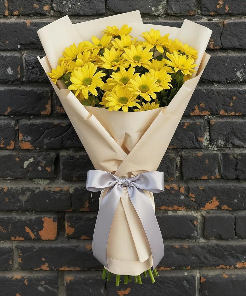 Букет цветов из: Хризантемы в Приобье