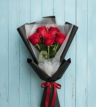 Букет цветов из:  Розы в Приобье