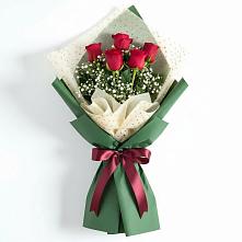 Букет цветов из:  Розы в Приобье