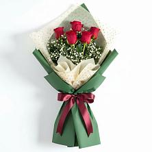 Букет цветов из:  Розы в Приобье