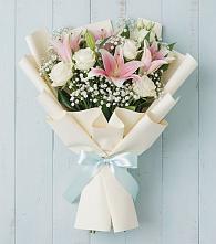 Букет цветов из:  Лилии в Приобье