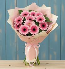 Букет цветов из:  Герберы в Приобье