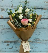 Букет цветов из:  Розы и Лизиантусы #REPLACE_PRED# Приобье
