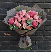 Букет цветов из:  Розы в Приобье